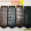 Bao đựng vertu da cá sấu